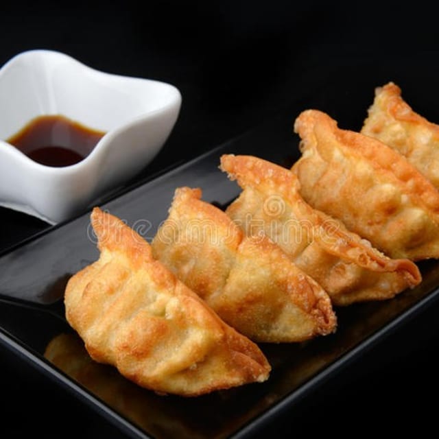 GYOZA POT STICKERS.